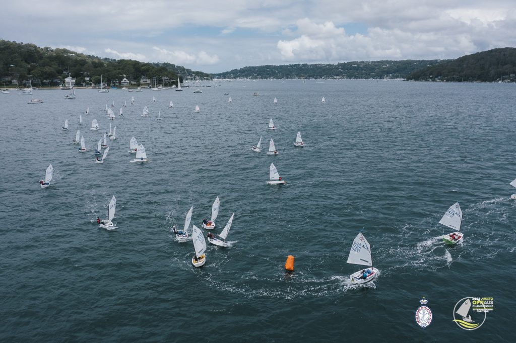 MUSTO Optimist Australian Championship Day 5 RPAYC NSW Australia