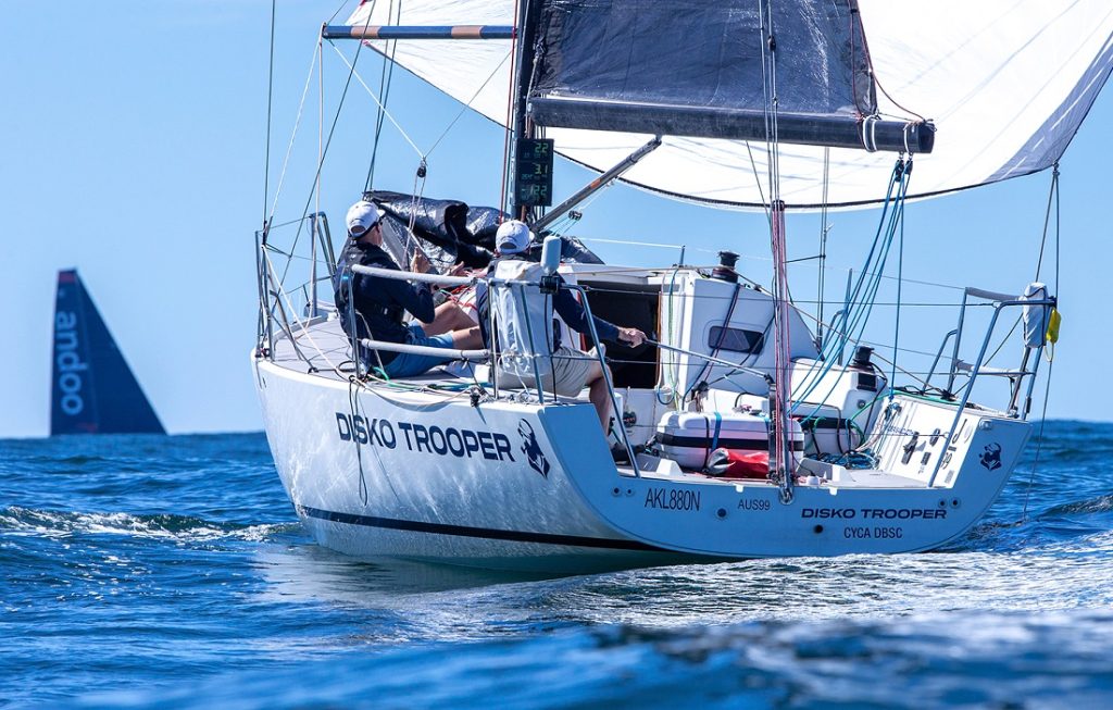 yacht tracker pittwater to coffs