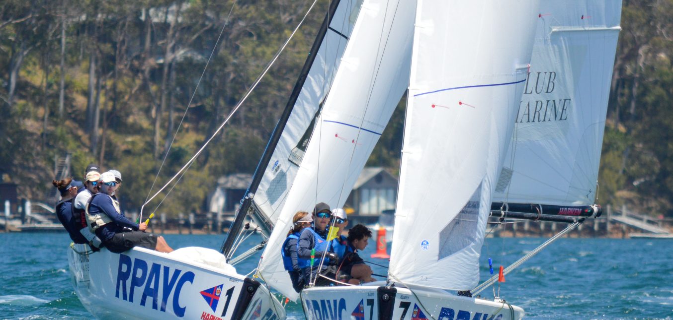 HARKEN International Youth Match Racing Championship Brings Thrilling Sailing Action to Pittwater