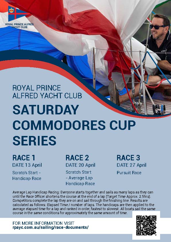 Commodore Cup Poster 2024