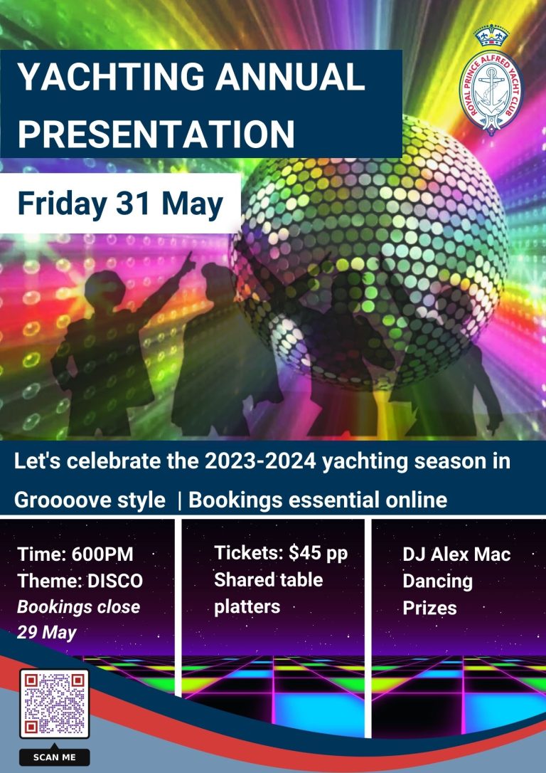 Yachting Presentation Poster 2024