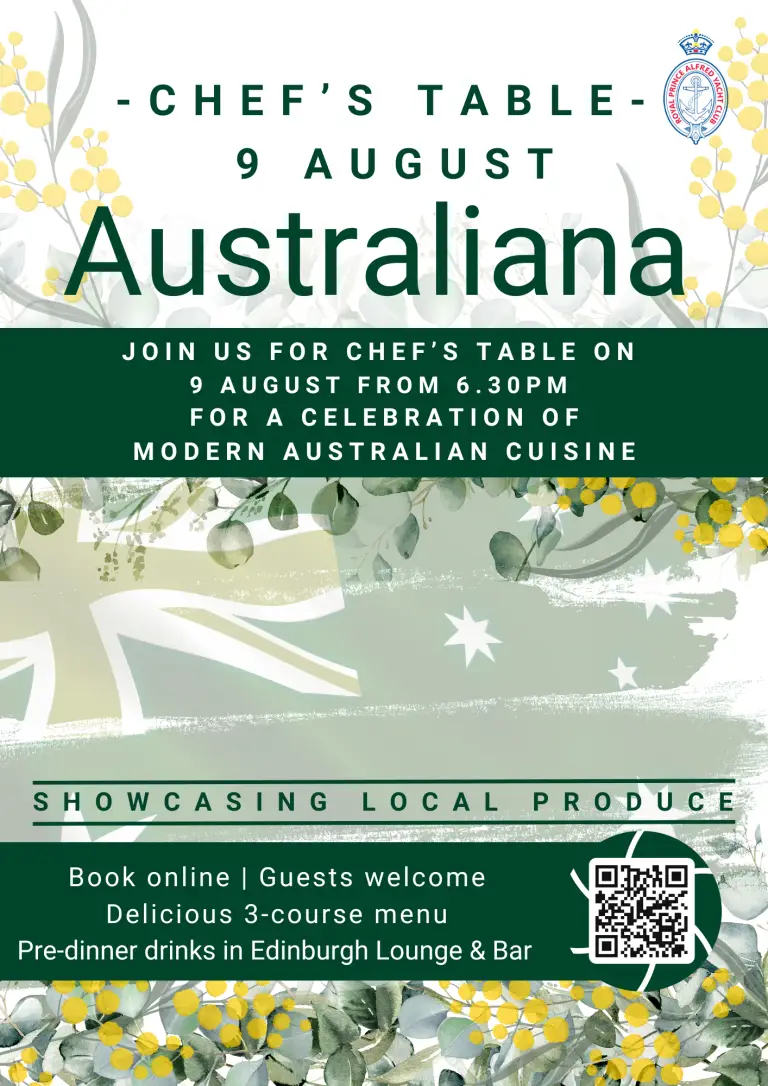 Poster - Chefs Table - Australiana - August