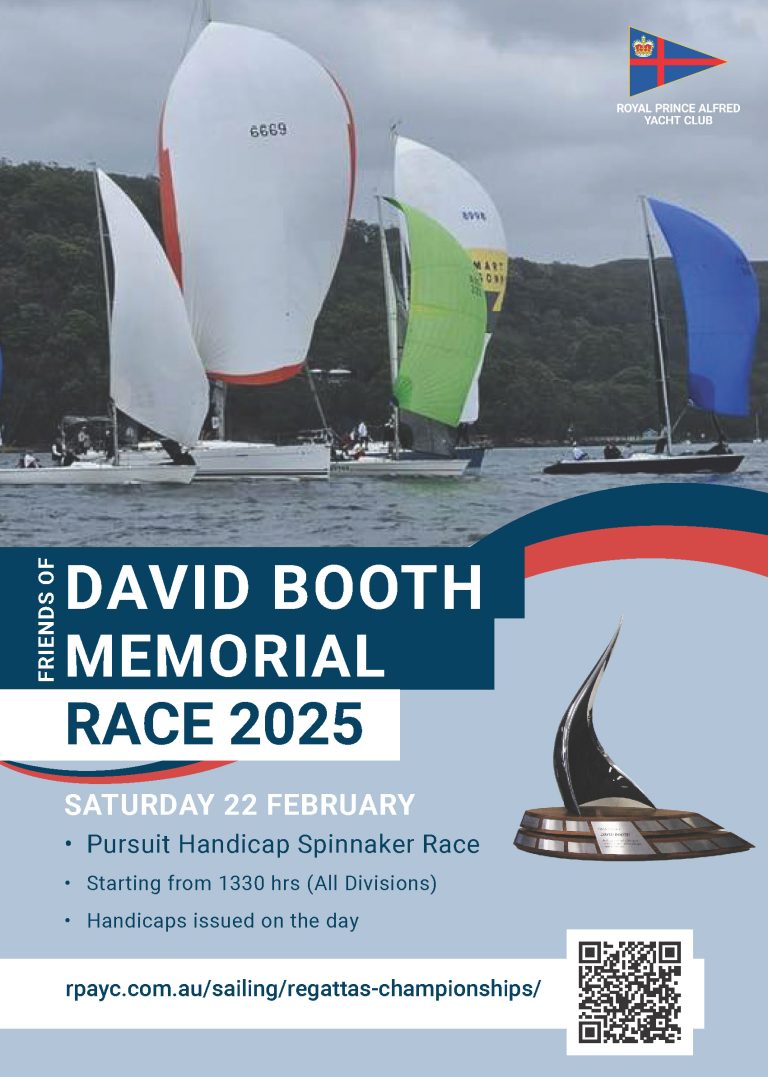 Poster - David Booth Memorial Race 2025