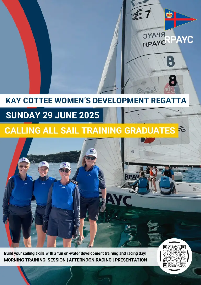 Poster - Kay Cottee Women's Development Regatta