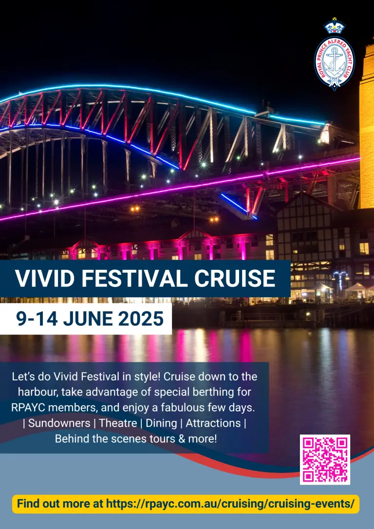 Poster - Vivid Festival Cruise 2025