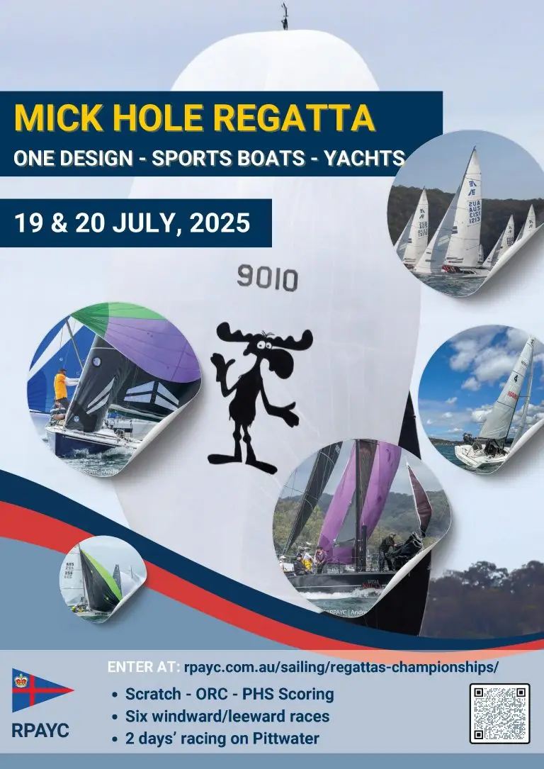 Mick Hole Regatta Poster 2025