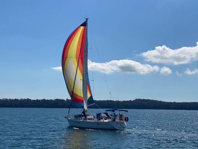 Follow the Sun – the only boat with a three person crew