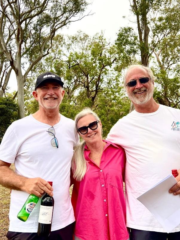 Nigel and Julie Elysium – first across the line