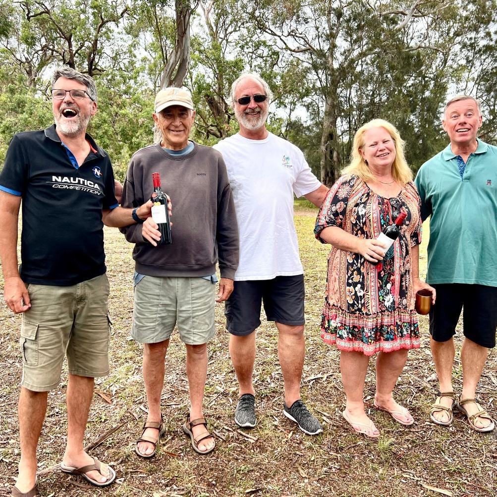 Kailani (left side of photo) and Athena (right side of photo) – joint winners on handicap