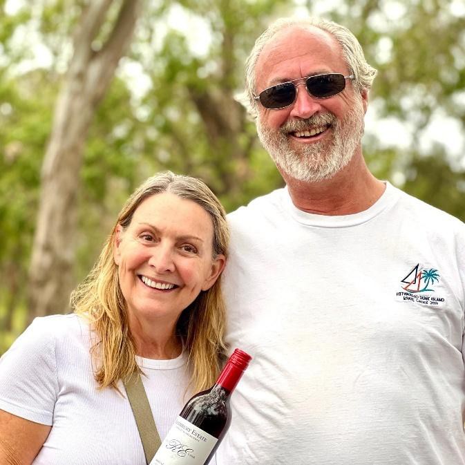 Margie from Wind Cheetah receiving the Heroine mast climbing award.