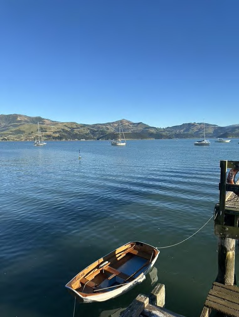 Mooring courtesy of Akaroa YC