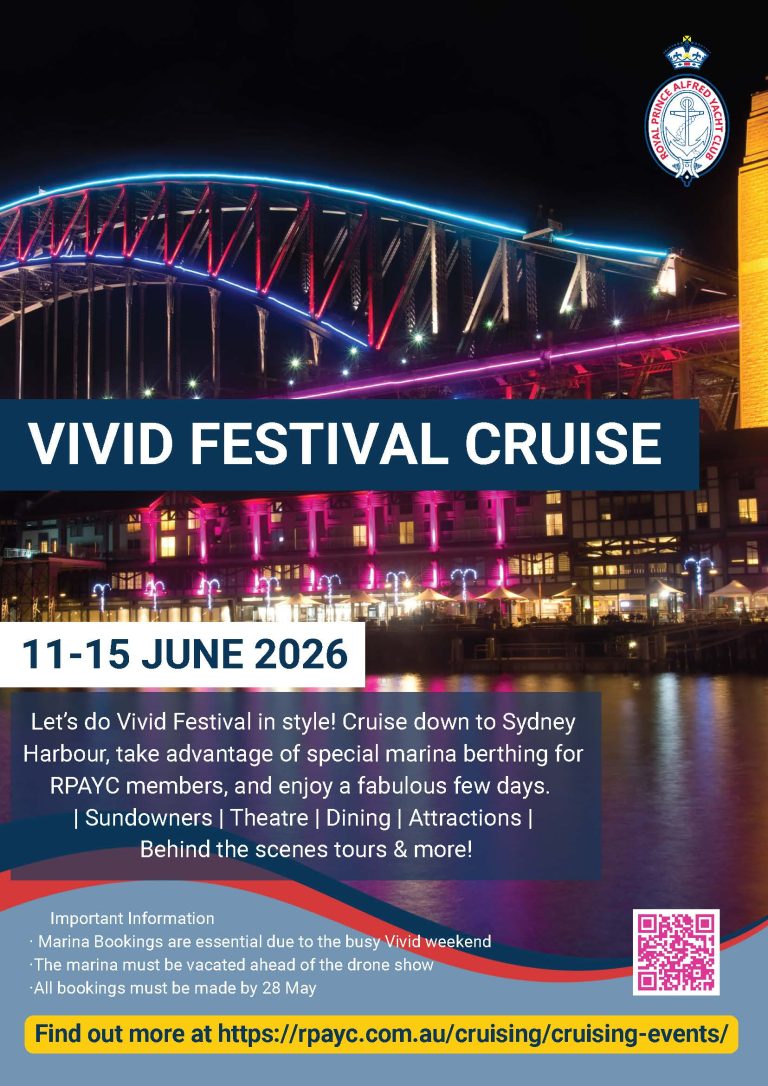 Vivid Festival Cruise Poster 2026
