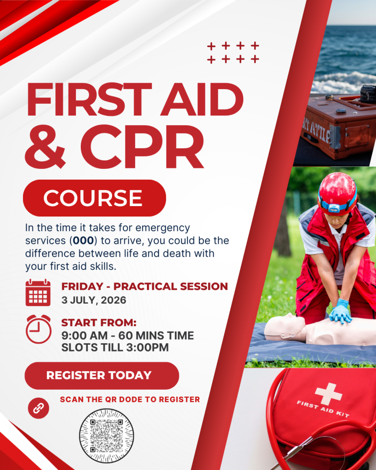 First Aid Advert May 2026 - Insta